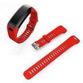 Siliconen sportpolsband voor Garmin Vivosmart HR 1 (rood)