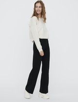 VERO MODA VMKammie Mr Straight Jersey Pant ZWARTDames Broek  XS X L34