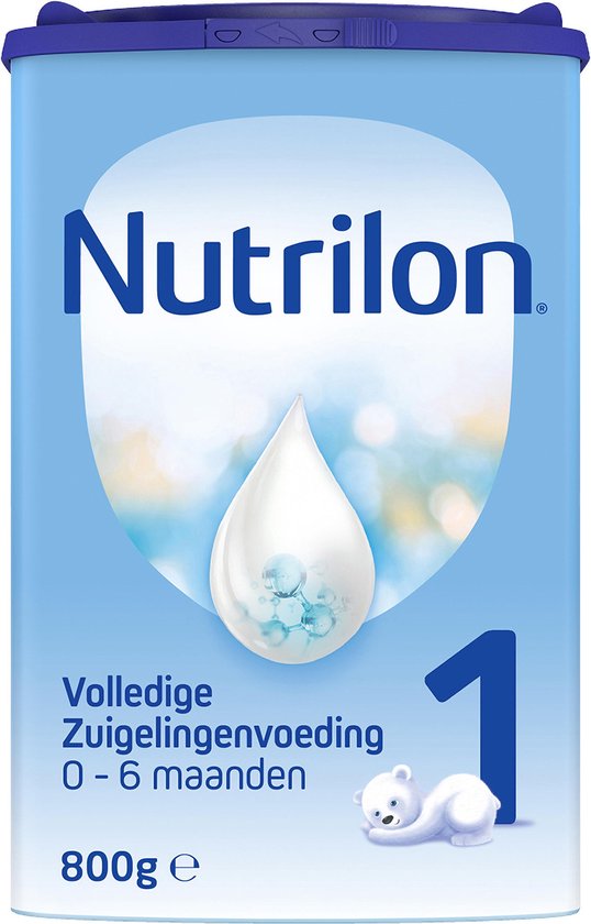 Nutrilon 1 Volledige Zuigelingenvoeding - Flesvoeding Vanaf De Geboorte - 800g