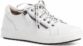 Jana Dames Sneaker 8-8-23611-26 108 wit H-breedte Maat: 39 EU