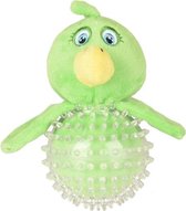 Flamingo tpr wilco kip groen  - 16 x 7 x 7cm