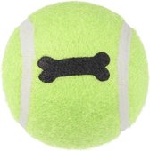Flamingo tennisbal smash + print been 3 kleuren 3 stuks - 6 x 6 x 6cm