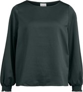 Vila T-shirt Viladee Boatneck L/s Top/su - Noos 14063316 Darkest Spruce Dames Maat - 42