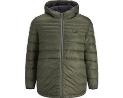 JACK&JONES PLUS SIZE JJEACE PUFFER HOOD PS Heren Jas - Maat EU3XL US1XL