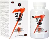 Seven Sins - Boost - Sperma Booster - 60 stuks | Uitstellen klaarkomen | Penis Enlargers | Erectiemiddel | Libido Verhogend | Erotische | Man | Vrouw | Heren | Dames