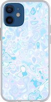 Smartphonebooster Telefoonhoesje - Back Cover - Geschikt Voor Apple IPhone 12 Mini - Blue En Blue