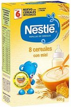 Puree voor baby's Nestle Ontbijtgranen Honing (600 gr)