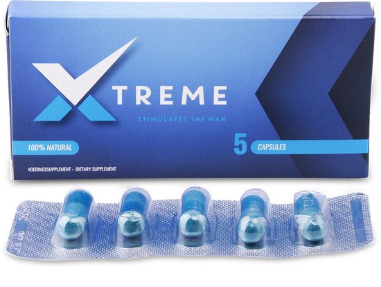 Xtreme Capsules Mg Erectiepillen Voor Mannen Het Natuurlijke Vervanger Bol Com