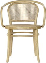 Trädgårdsstol DKD Home Decor Rotan Elmhout (58 x 58 x 79.5 cm)