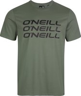 O'Neill T-Shirt Triple Stack Ss T-Shirt - Agave Green - S