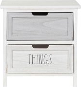 Ladenkast DKD Home Decor Things Paulownia hout (40 x 29 x 41 cm)