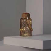 Glazen pot LED Ledkia Firefly Bruin (Warm wit 2700-3000 K)