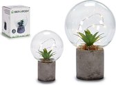 Klot Cactus Kristal Steen (15 x 20 x 15 cm)