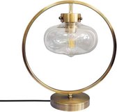 Bureaulamp Ledkia Kampir Metaal Kristal Gouden 40W
