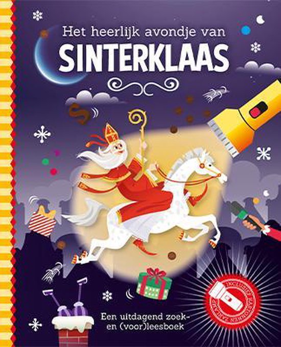 Speuren/zaklamp - Het heerlijk avondje van Sinterklaas