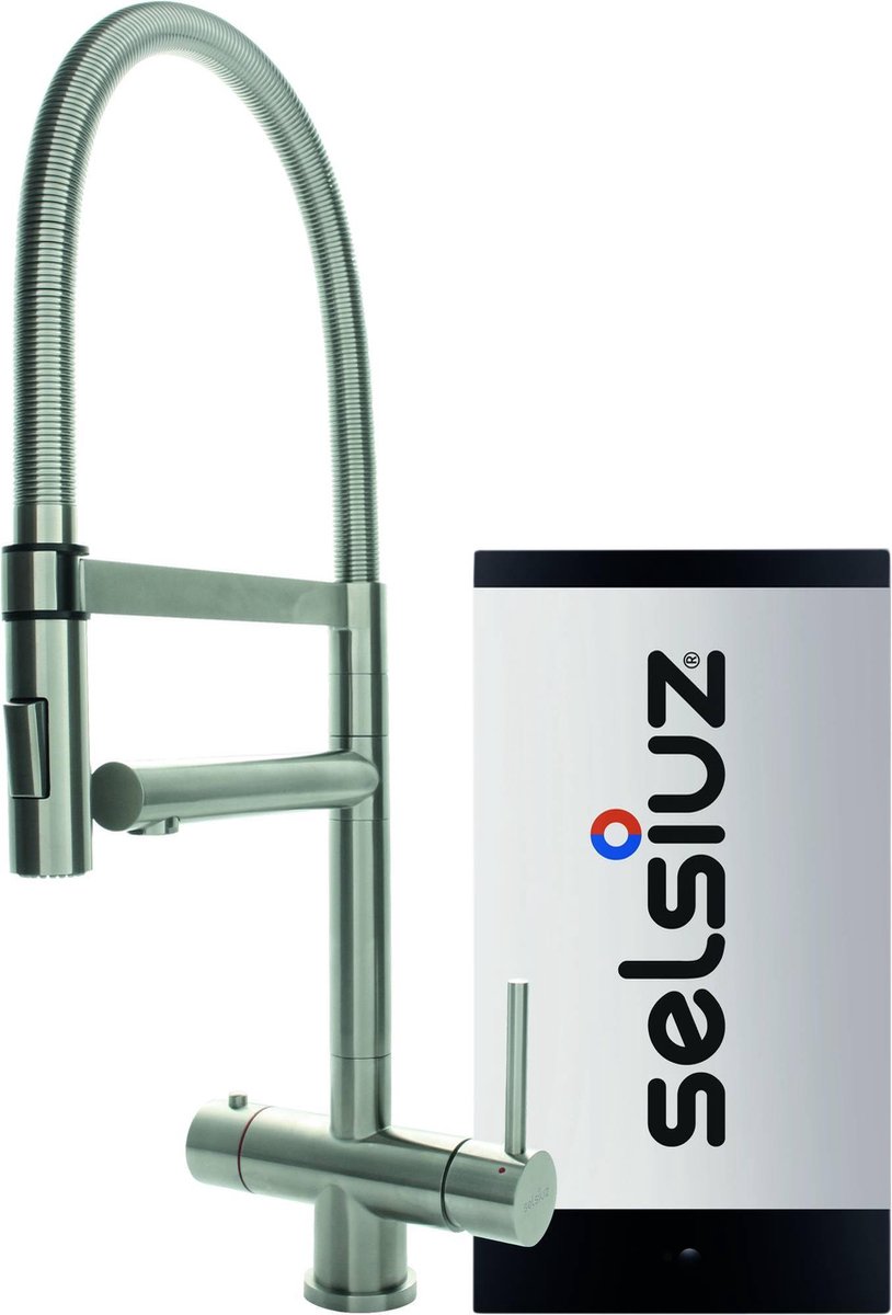 Selsiuz XL RVS (Inox) met Single boiler