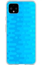 Smartphonebooster Telefoonhoesje - Back Cover - Geschikt Voor Google Pixel 4 - Blue En Blue