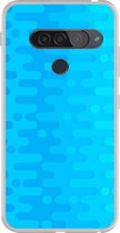 Smartphonebooster Telefoonhoesje - Back Cover - Geschikt Voor LG G8s ThinQ - Blue En Blue