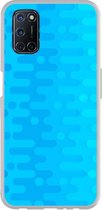 Smartphonebooster Telefoonhoesje - Back Cover - Geschikt Voor Oppo A52 - Blue En Blue