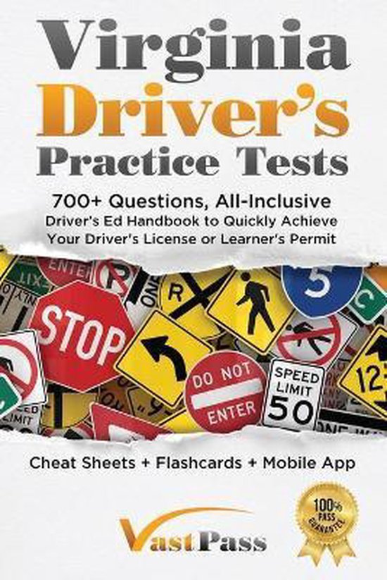 Virginia Driver's Practice Tests - cover