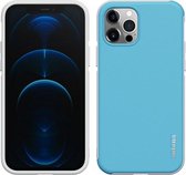 wlons PC + TPU schokbestendige beschermhoes voor iPhone 13 Pro (blauw)