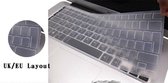 Toetsenbord bescherming - Siliconen cover voor Macbook 13/15/17/Air/Pro/Retina modellen t/m 2015 - Doorzichtig - Transparant - Clear