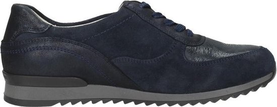 Waldlaufer Hurly Veterschoenen Laag - blauw - Maat 5.5