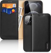 iPhone 13 Pro Hoesje - Dux Ducis Hivo Wallet Case - Zwart