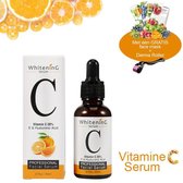 MÔOYAM Vitamine C Serum - Met Vitamine E & Hyaluronzuur - Inclusief Dermaroller - Gezichtsserum - Gezichtsverzorging - Anti Rimple - Anti Acne - Huid Herstellend - 30ML
