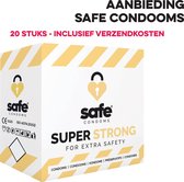 SAFE - Condooms Super Strong for Extra Safety (20 stuks)