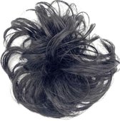 Haar Extension Knotje - Hair Bun - Haar Wrap - Zwart