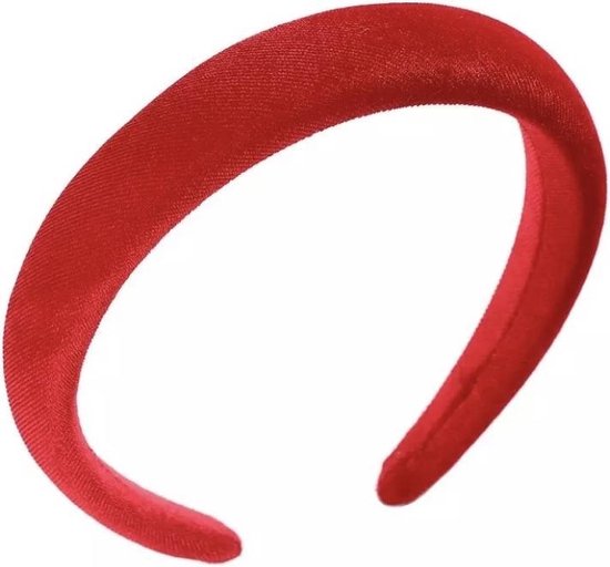Diadem Hairband-Bow Hairband-Thin Bandeau-Accessoire de cheveux-Accessoire de cheveux d' Plein air -Bandeau pour femme-Couleur: Rouge