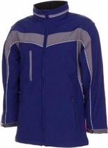 Planam softshell jas Plaline (2700) - Blauw | Grijs - XS