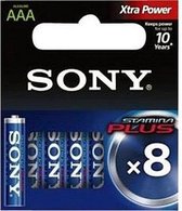 Batterijen Stamina Plus Sony AAA R03 (8 pcs)