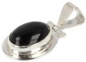 Ruben Robijn Onyx hanger in zilver nr.2