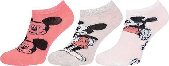 DISNEY Stitch - Chaussettes courtes / socquettes femme 37/42 - 3 paires d'  OEKO-TEX