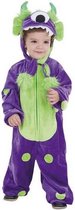 Kostuums voor Kinderen Monster Lila (3-6 jaar)