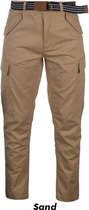 Pierre Cardin Cargo Broek, Heren broeken, met riem-Sand-34W / 34L