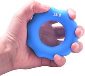 2 STKS Siliconen Vingertekens Grip Apparaat Vinger Oefening Grip Ring, Specificatie: 35LB (Blauw)