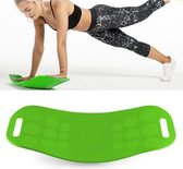 ABS Twist Fitness Balance Board Buik Been Swing Oefenplank Yoga Balance Board (Groen)