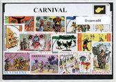 Carnaval – Luxe postzegel pakket (A6 formaat) : collectie van verschillende postzegels van carnaval – kan als ansichtkaart in een A6 envelop - authentiek cadeau - kado - geschenk -
