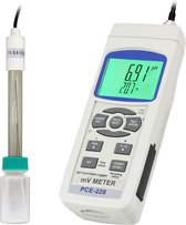 pH meter PCE-228 - data-opslag en interface - 0...14 pH bereik - PCE-228