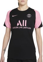 Nike Nike Paris Saint-Germain Strike Uit Shirt  Sportshirt - Maat M  - Vrouwen - zwart/lichtroze