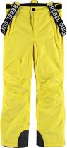 SuperRebel Speed Unisex Wintersportbroek - Geel - 152