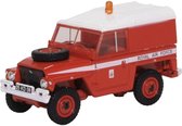 OXFORD Land Rover 1/2 TON LIGHTWEIGHT RAF ROYAL AIR FORCE - RED ARROWS schaalmodel 1:76