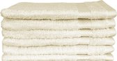 iBella washandjes - Creme - 6-pack - 16x21 cm