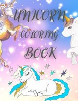 Kids Coloring Books- Unicorn Coloring Book