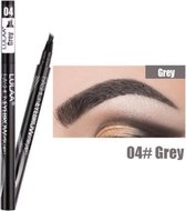 DW4Trading® Microblading Wenkbrauw Tattoo Pen 04 grijs