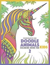 Doodle Animals- Doodle Animals Coloring Book for Kids 2