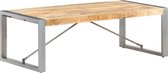 Salontafel 120x60x40 cm Ruw mangohout